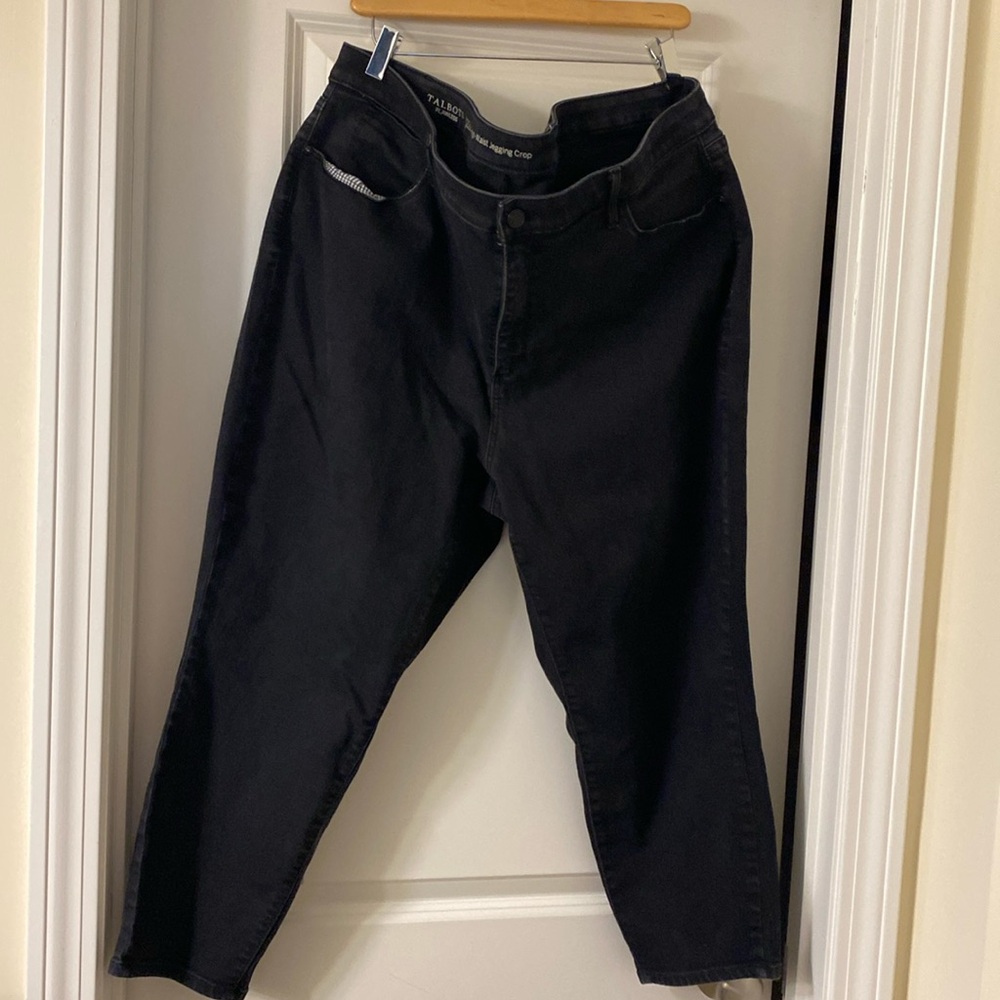 Talbots flawless high waist jegging crop jeans pants